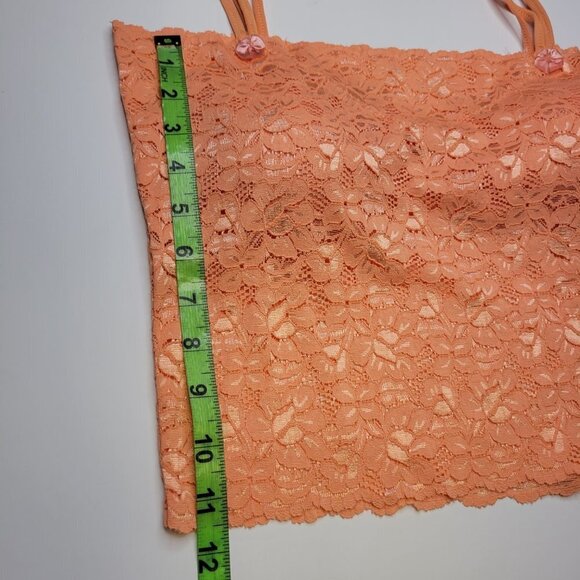 Lace Cami Crop Top Lace Bralette Stretchy Lace Camisole Lace Crop Tank Top - NEW - Picture 8 of 11